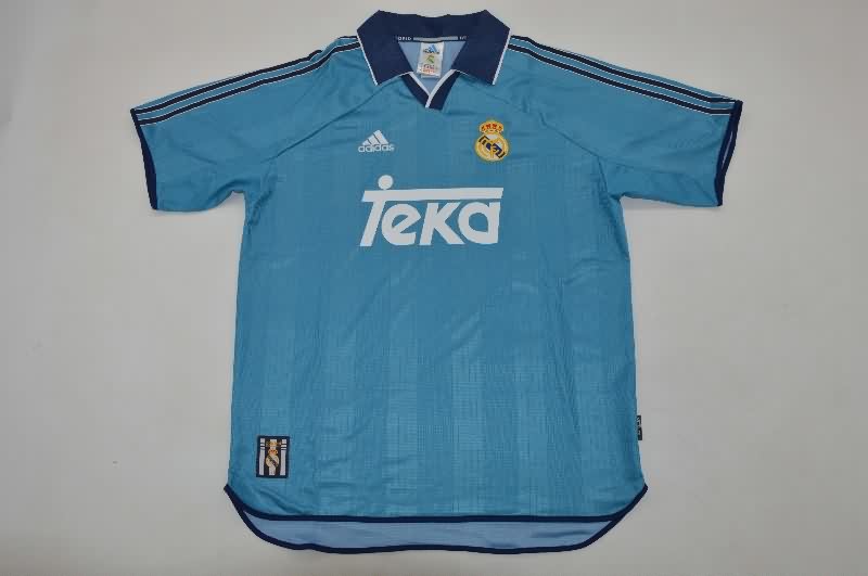 AAA(Thailand) Real Madrid 1999/01 Third Retro Soccer Jersey AAA(Thailand) Real Madrid 1999/01 Third Retro Soccer Jersey