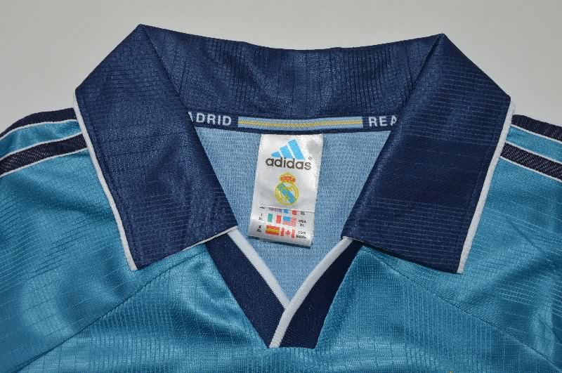 AAA(Thailand) Real Madrid 1999/01 Third Retro Soccer Jersey
