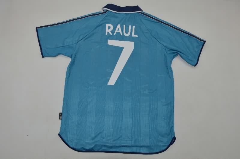 AAA(Thailand) Real Madrid 1999/01 Third Retro Soccer Jersey