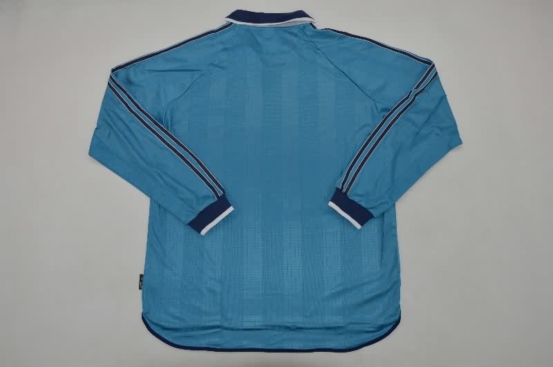 AAA(Thailand) Real Madrid 1999/01 Third Long Sleeve Retro Soccer Jersey