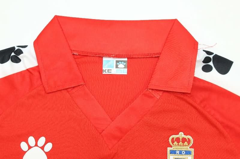 AAA(Thailand) Real Oviedo 1990/91 Away Retro Soccer Jersey