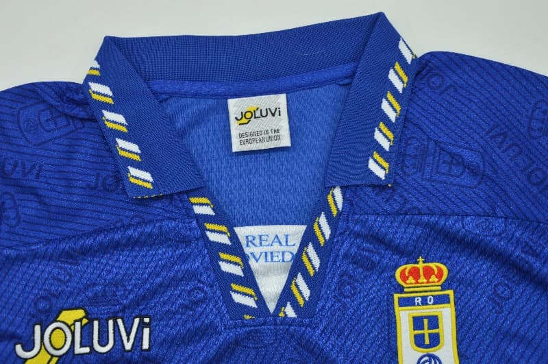 AAA(Thailand) Real Oviedo 1995/96 Home Retro Soccer Jersey