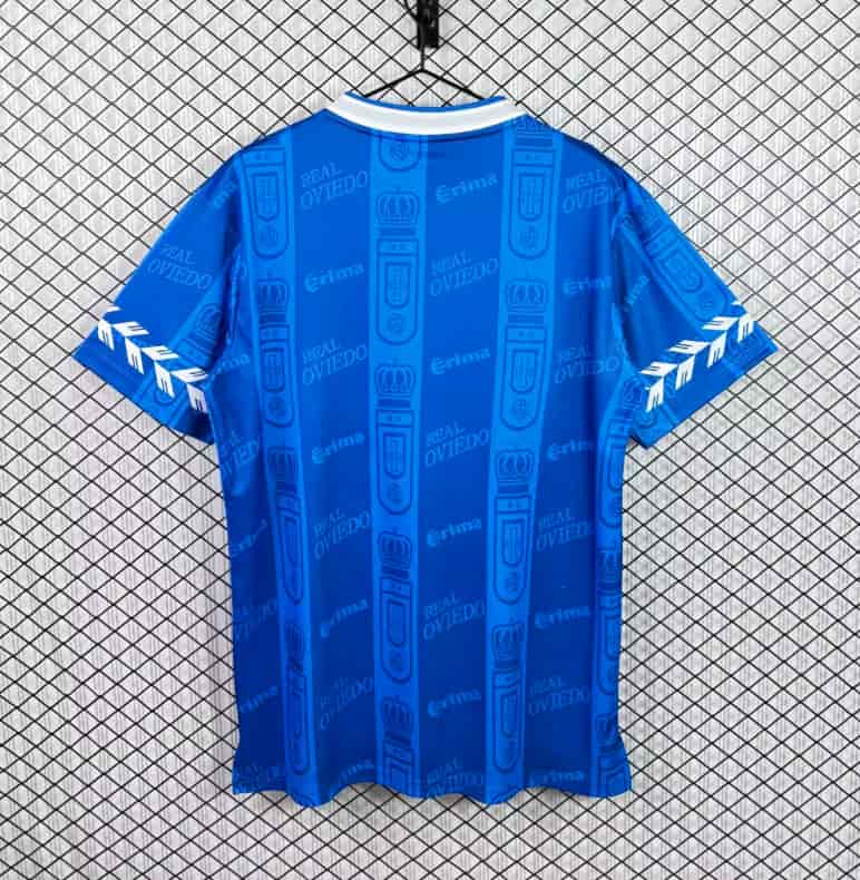 AAA(Thailand) Real Oviedo 1998/99 Home Retro Soccer Jersey