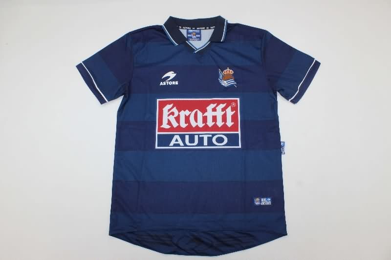 AAA(Thailand) Real Sociedad 1998/00 Away Retro Soccer Jersey