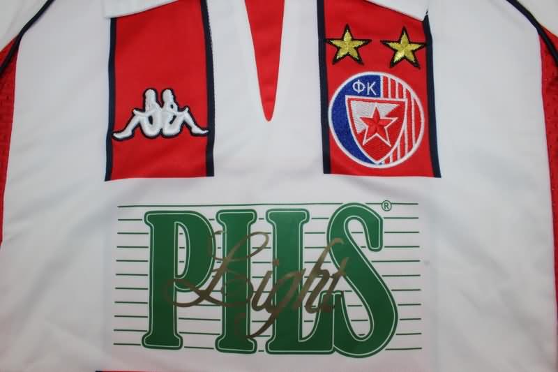 AAA(Thailand) Red Star Belgrade 1990/91 Home Retro Soccer Jersey