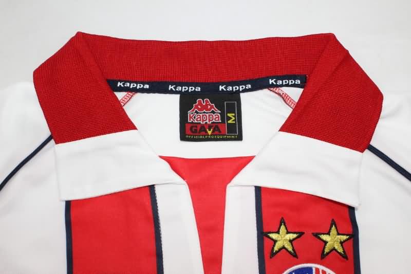 AAA(Thailand) Red Star Belgrade 1990/91 Home Retro Soccer Jersey