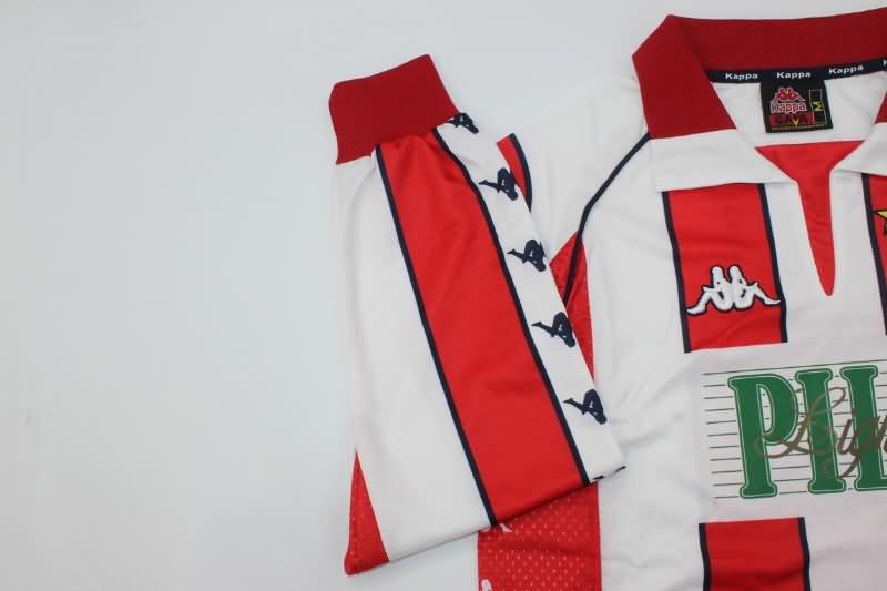 AAA(Thailand) Red Star Belgrade 1990/91 Home Long Sleeve Retro Soccer Jersey