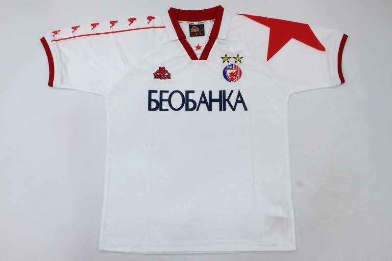 AAA(Thailand) Red Star Belgrade 1995/97 Away Retro Soccer Jersey