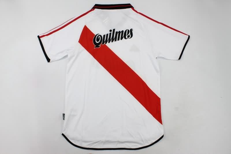 AAA(Thailand) River Plate 2000/01 Home Retro Soccer Jersey