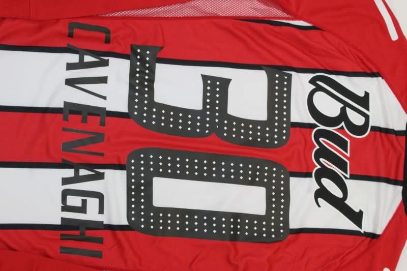 AAA(Thailand) River Plate 2003/04 Away Long Sleeve Retro Soccer Jersey