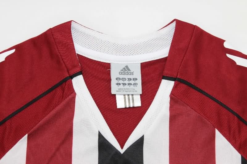 AAA(Thailand) River Plate 2005/06 Away Long Sleeve Retro Soccer Jersey