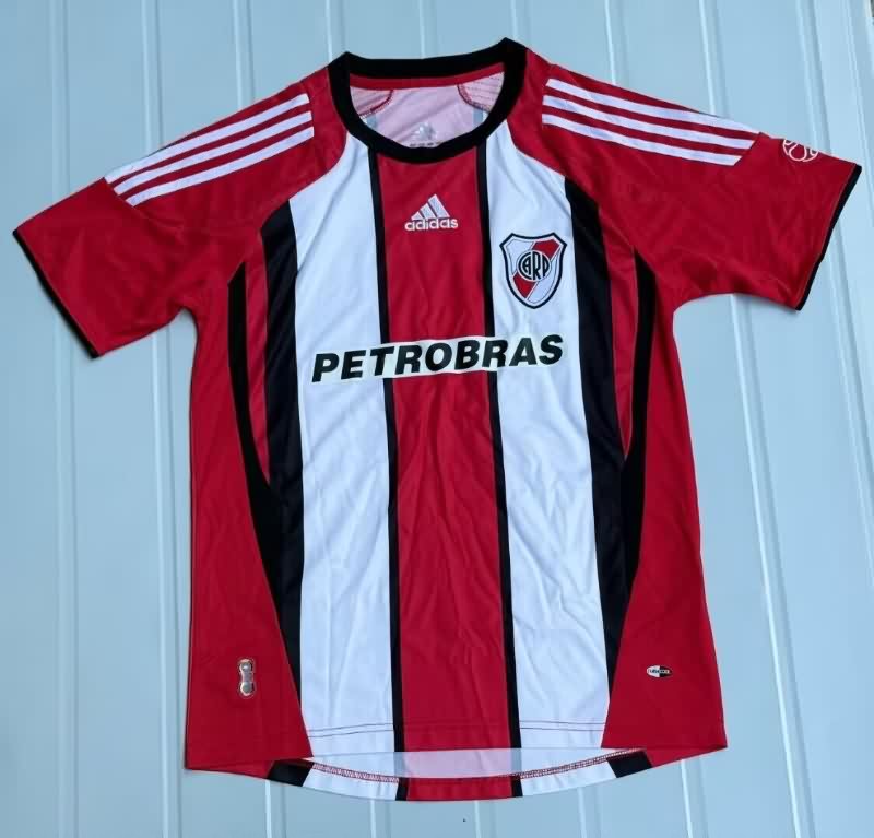 AAA(Thailand) River Plate 2007/08 Away Retro Soccer Jersey