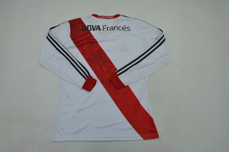 AAA(Thailand) River Plate 2013/14 Home Long Retro Soccer Jersey