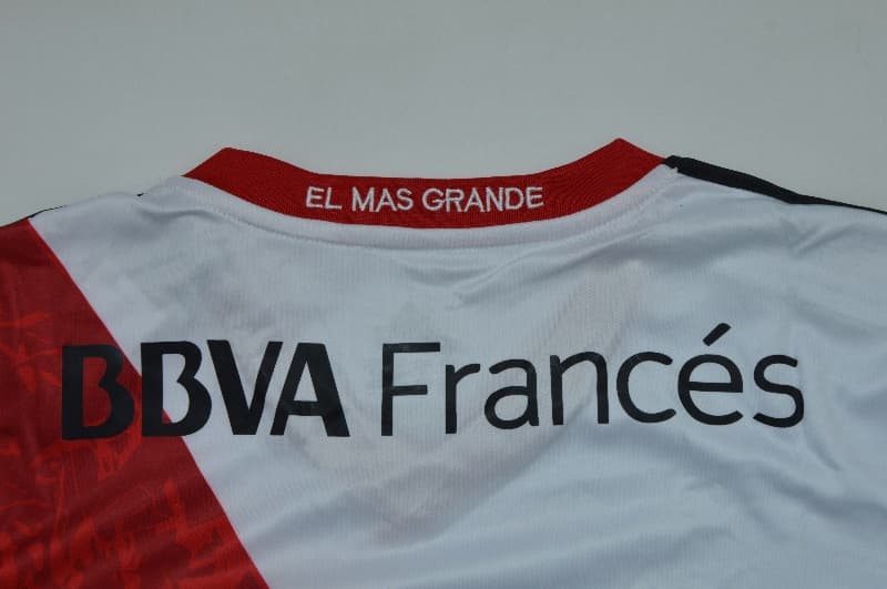 AAA(Thailand) River Plate 2013/14 Home Long Retro Soccer Jersey