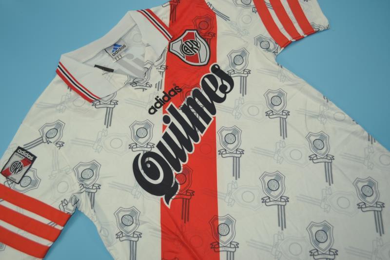 AAA(Thailand) River Plate 1996 Home Retro Soccer Jersey