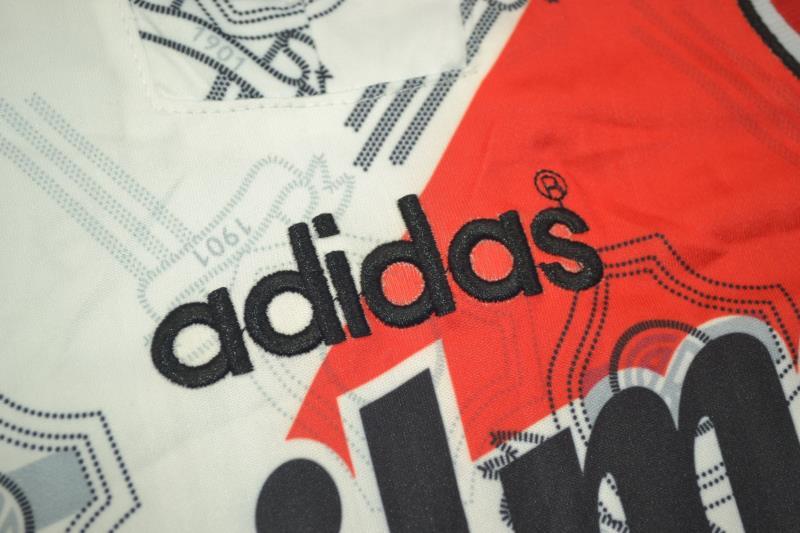 AAA(Thailand) River Plate 1996 Home Retro Soccer Jersey