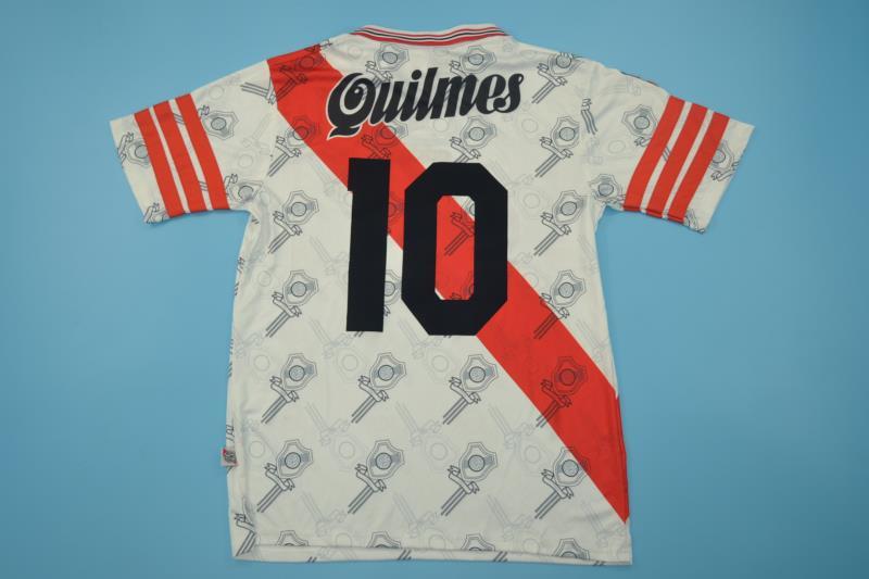 AAA(Thailand) River Plate 1996 Home Retro Soccer Jersey