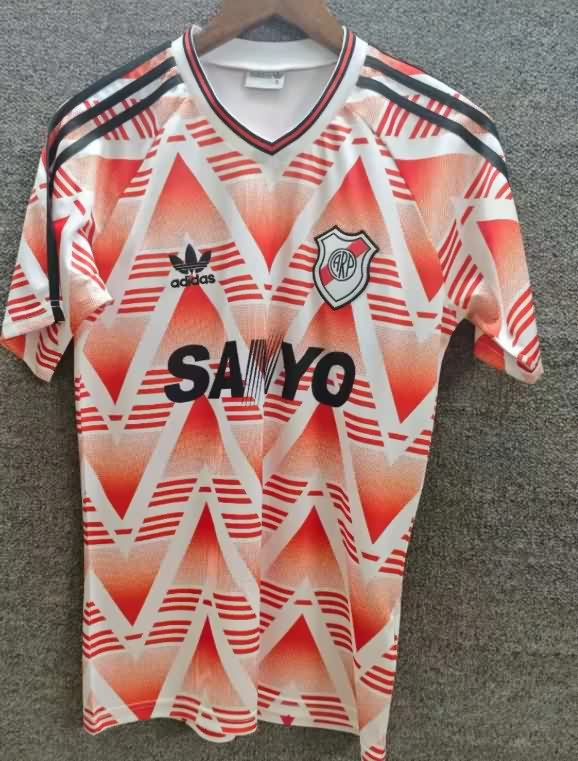 AAA(Thailand) River Plate 1992/93 Away Retro Soccer Jersey