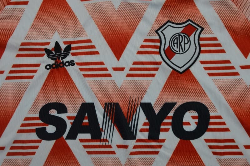 AAA(Thailand) River Plate 1992/93 Away Retro Soccer Jersey