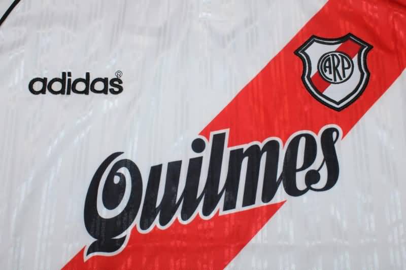 AAA(Thailand) River Plate 1995/96 Retro Home Soccer Jersey