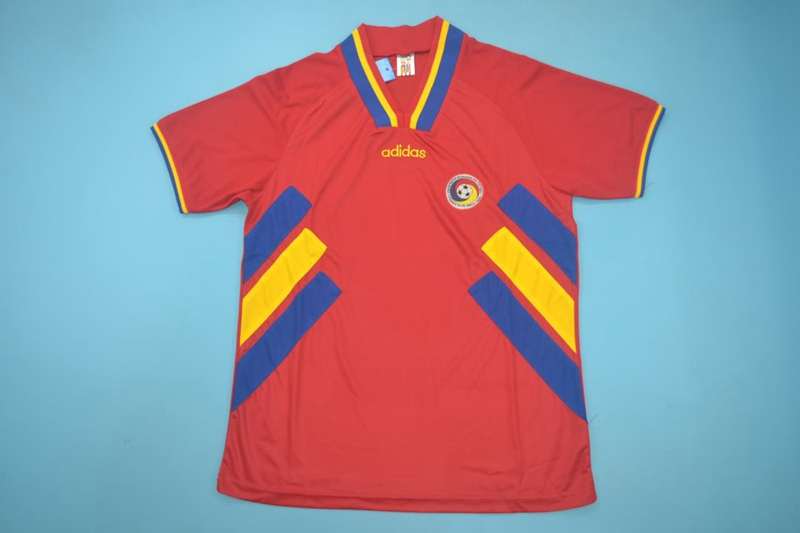 AAA(Thailand) Romania 1994 Away Retro Soccer Jersey