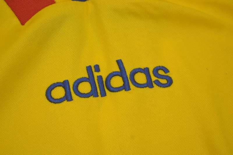 AAA(Thailand) Romania 1994 Home Retro Soccer Jersey