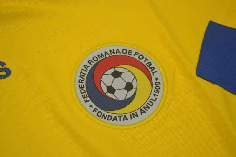 AAA(Thailand) Romania 1994 Home Retro Soccer Jersey