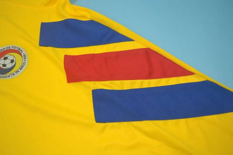 AAA(Thailand) Romania 1994 Home Retro Soccer Jersey