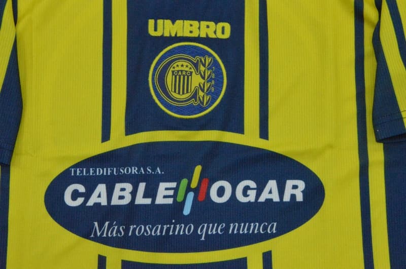 AAA(Thailand) Rosario Central 1998/99 Home Retro Soccer Jersey