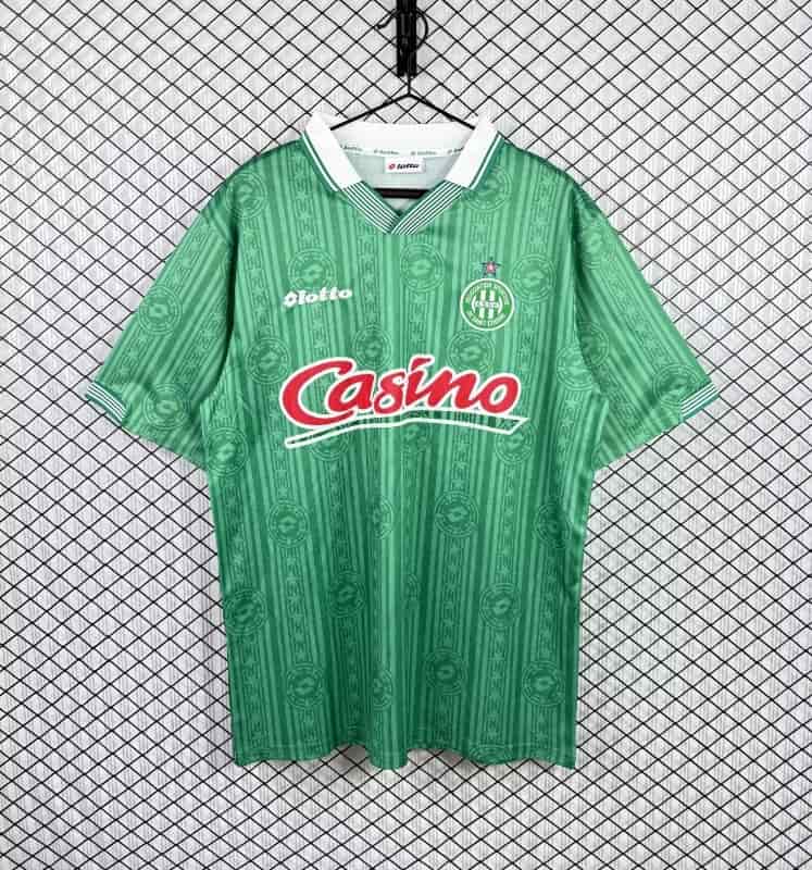AAA(Thailand) Saint Etienne 1997/98 Home Retro Soccer Jersey