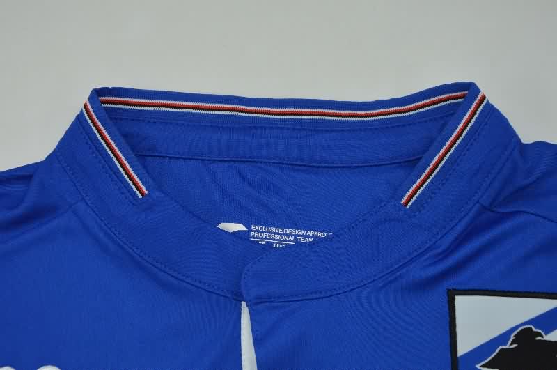 AAA(Thailand) Sampdoria 2015/16 Home Retro Soccer Jersey