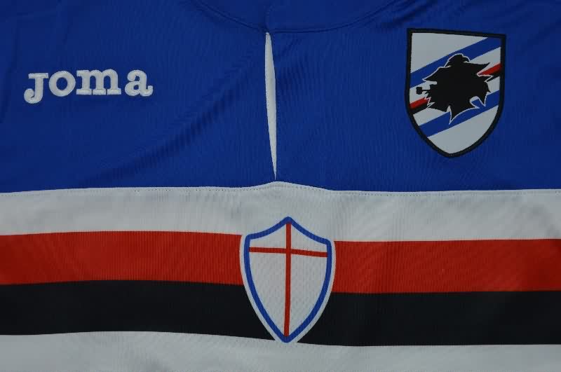 AAA(Thailand) Sampdoria 2015/16 Home Retro Soccer Jersey