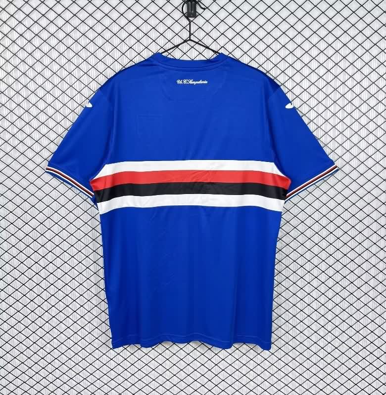 AAA(Thailand) Sampdoria 2016/17 Home Retro Soccer Jersey