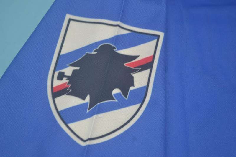 AAA(Thailand) Sampdoria 1991/92 Home Retro Soccer Jersey