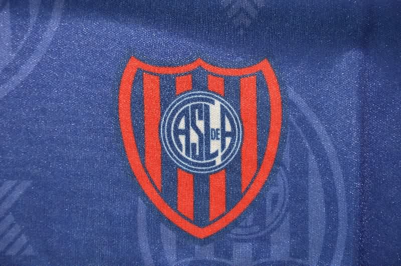 AAA(Thailand) San Lorenzo 1999/00 Home Retro Soccer Jersey