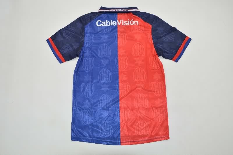 AAA(Thailand) San Lorenzo 1999/00 Home Retro Soccer Jersey