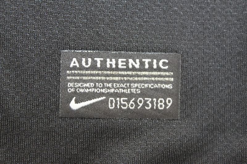 AAA(Thailand) Santos 2012/13 Black Retro Long Sleeve Soccer Jersey