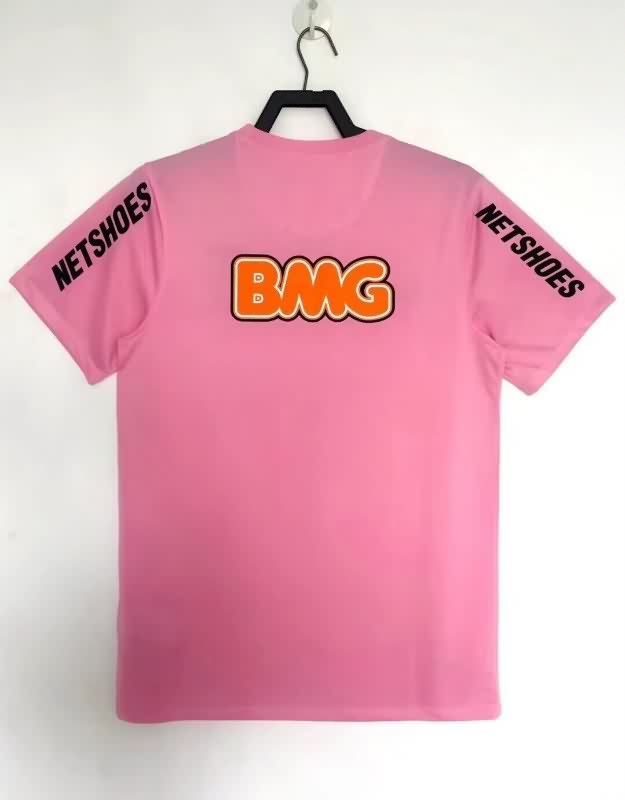 AAA(Thailand) Santos 2012/13 Pink Retro Soccer Jersey
