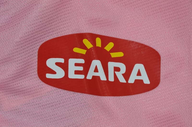 AAA(Thailand) Santos 2012/13 Pink Retro Soccer Jersey