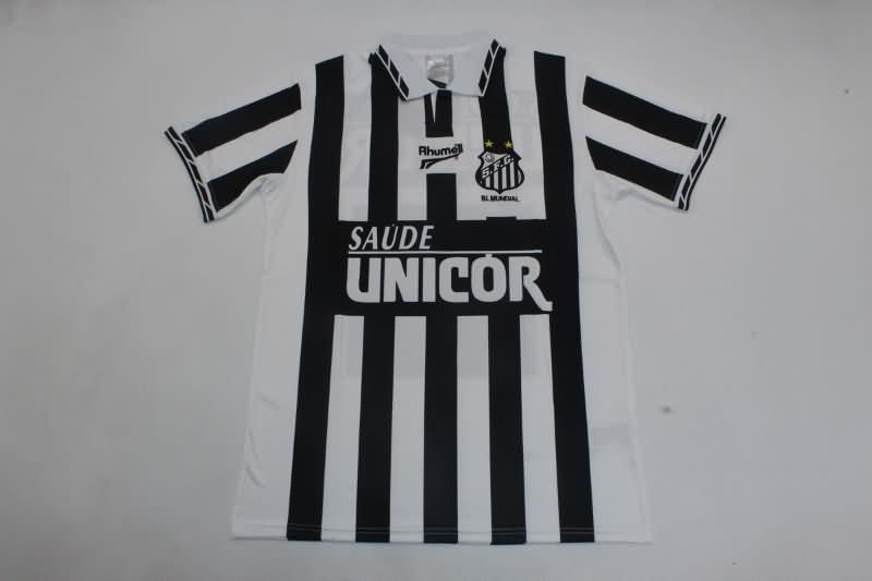 AAA(Thailand) Santos 1996 Away Retro Soccer Jersey