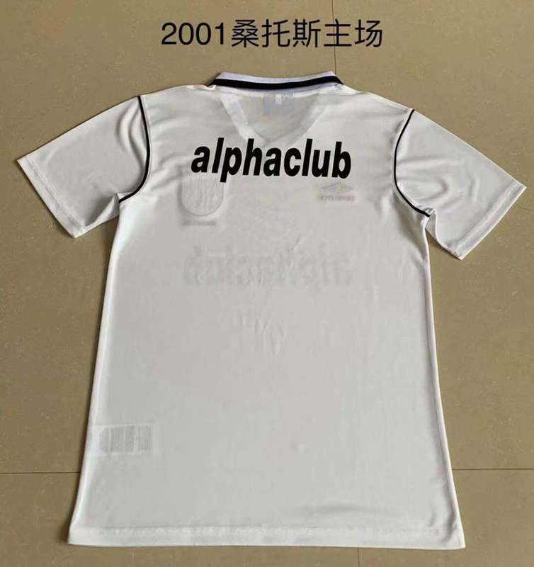 AAA(Thailand) Santos 2001 Home Retro Soccer Jersey