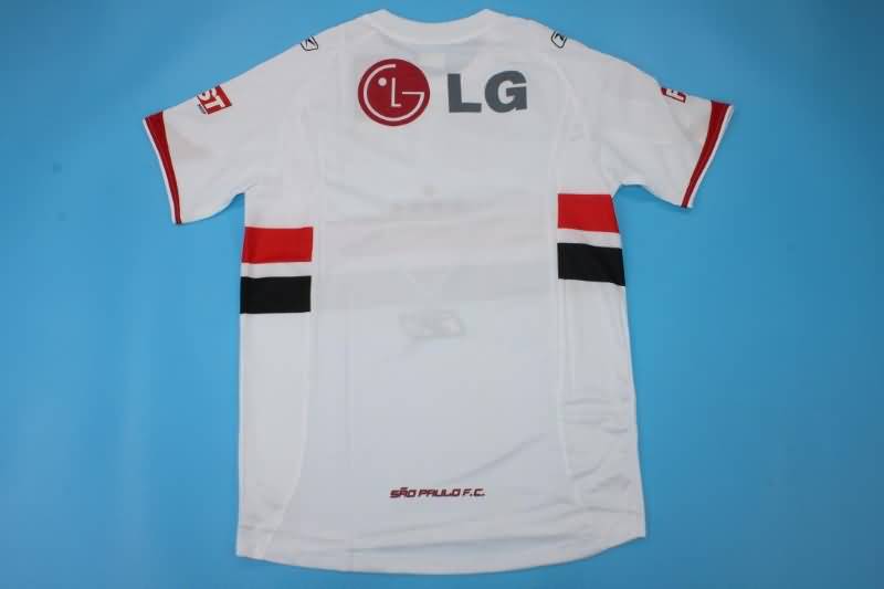 AAA(Thailand) Sao Paulo 2007/08 Retro Home Soccer Jersey