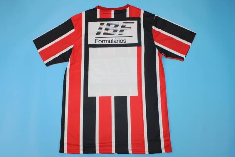 AAA(Thailand) Sao Paulo 1991 Away Retro Soccer Jersey