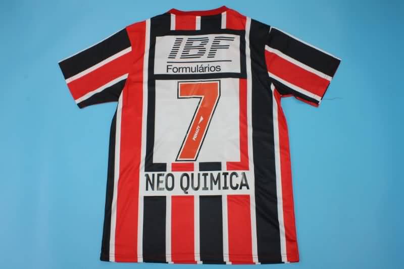 AAA(Thailand) Sao Paulo 1991 Away Retro Soccer Jersey