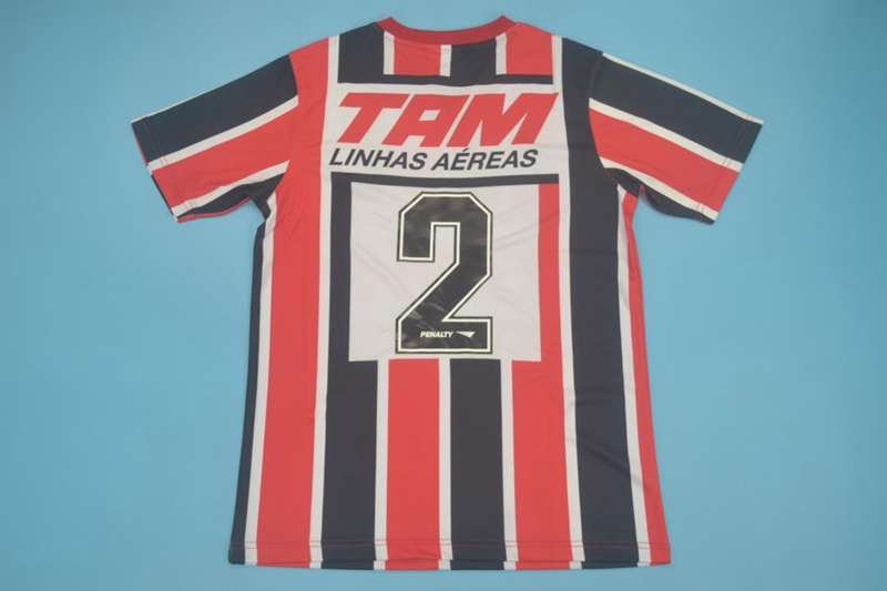 AAA(Thailand) Sao Paulo 1993 Away Retro Soccer Jersey