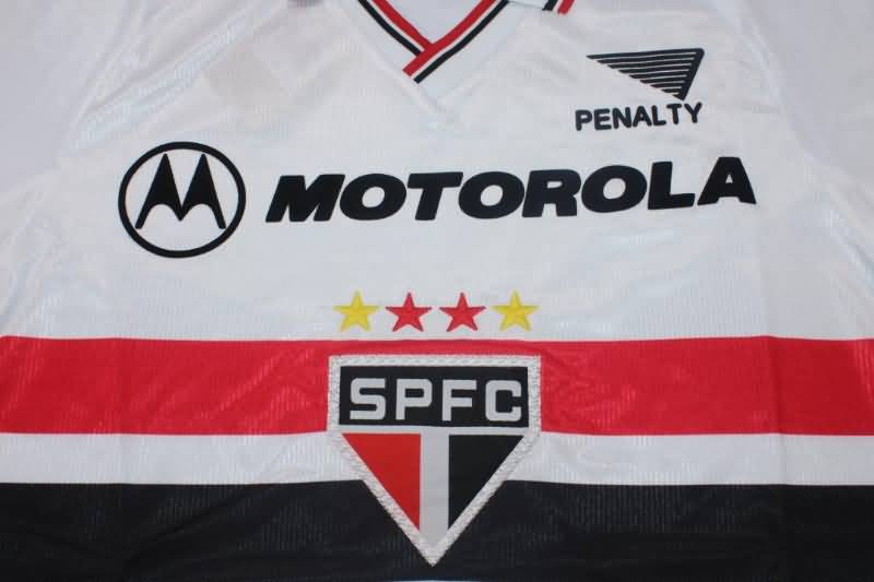 AAA(Thailand) Sao Paulo 1999 Home Retro Soccer Jersey