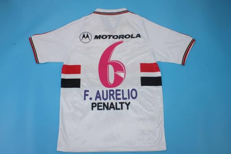 AAA(Thailand) Sao Paulo 1999 Home Retro Soccer Jersey