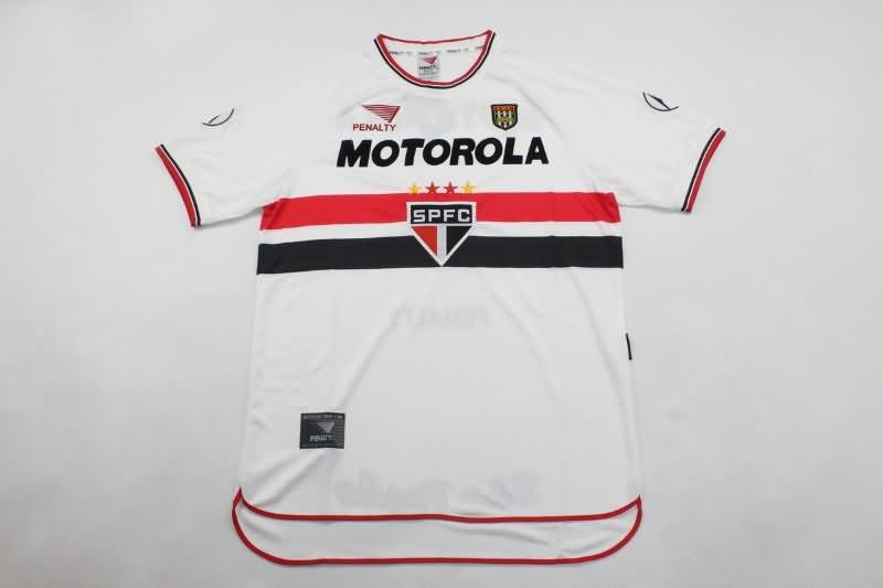 AAA(Thailand) Sao Paulo 2000 Home Retro Soccer Jersey