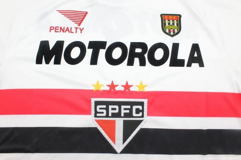 AAA(Thailand) Sao Paulo 2000 Home Retro Soccer Jersey