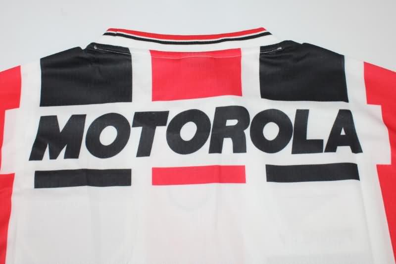 AAA(Thailand) Sao Paulo 1999/00 Away Retro Soccer Jersey